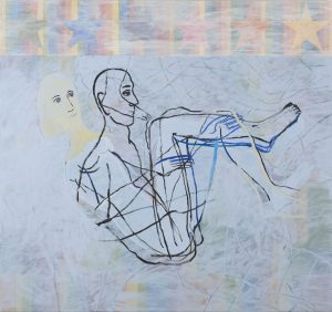 Ad astra, 2010, 140 x 150 cm, akryl