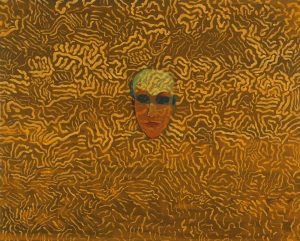 Hode, 2006, 100 x 125 cm, akryl og olje