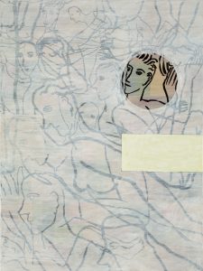 Sirkel, ca. 2009, 80 x 60 cm, akryl