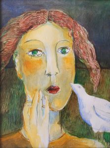 Ukjent tittel, 1977, 40 x 30 cm, akvarell