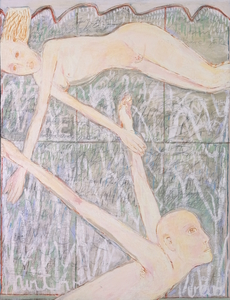 Hvit vår, 1978-1979, 130 x 100 cm, akryl og blyant
